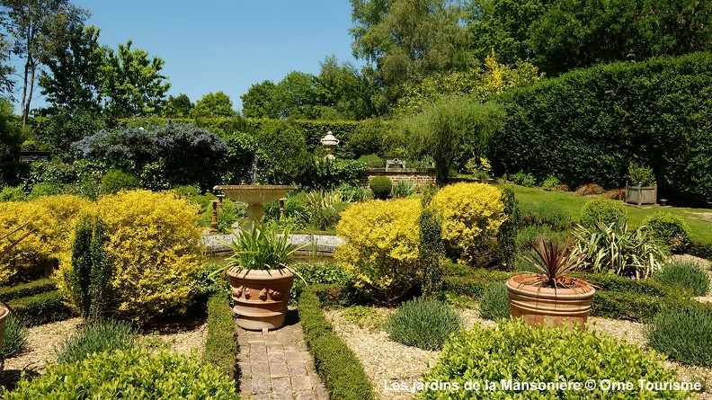 Les jardins de la Mansonière à Saint Cèneri le Gérei