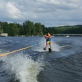 Ski nautique sur le Lac de Rabodanges