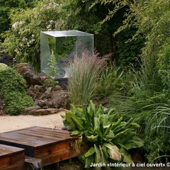 Jardin intérieur à ciel ouvert à Athis de l'Orne