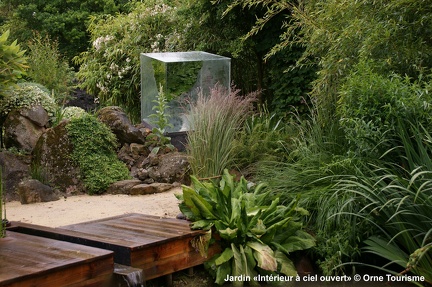 Jardin intérieur à ciel ouvert à Athis de l'Orne