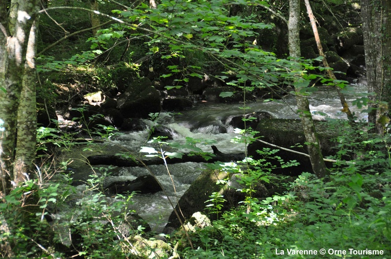 Les Gorges de Varenne dans le Bocage Ornais