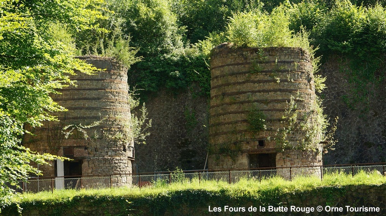 Fours de calcination de la Butte Rouge à la Ferrière aux Etangs