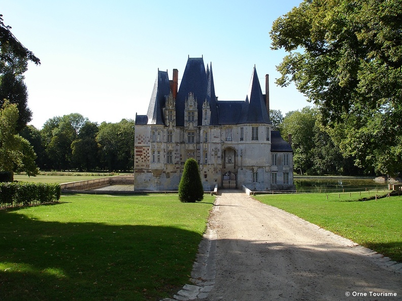 Le Château d'O à Mortrée