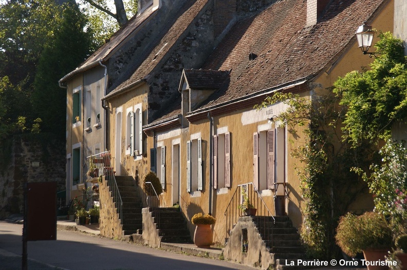 Village de la Perrière dans le Perche Ornais