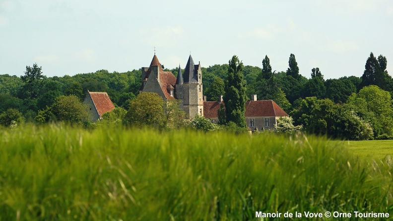 Manoir de la Vove à Corbon dans le Perche Ornais