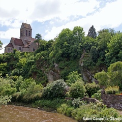 Saint Cèneri le Gérei dans les Alpes Mancelles