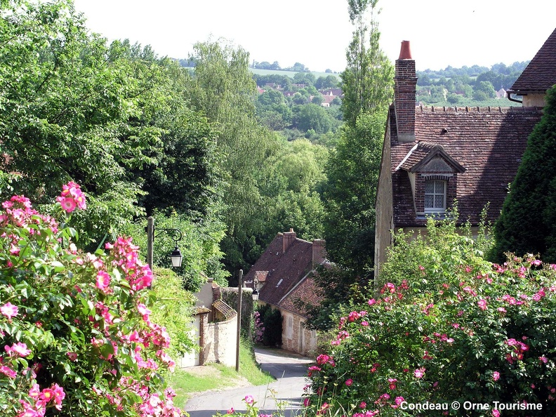 Village de Condeau dans le Perche Ornais