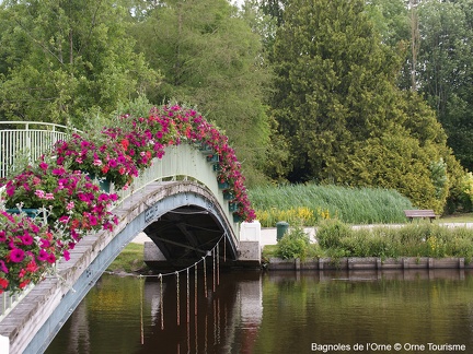 Le Lac de Bagnoles de l'Orne coté parc