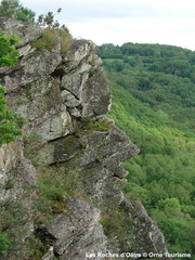 Site de la Roche d'Oëtre en Suisse Normande