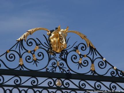 Grille Haras National du Pin Orne Normandie