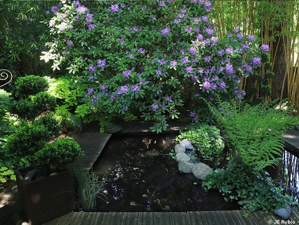 Jardin retiré à Bagnoles de l'Orne
