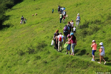 Visite d'un espace naturel sensible